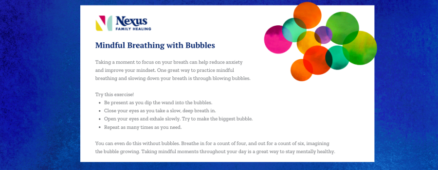 Mindful Breathing with Bubbles screenshot