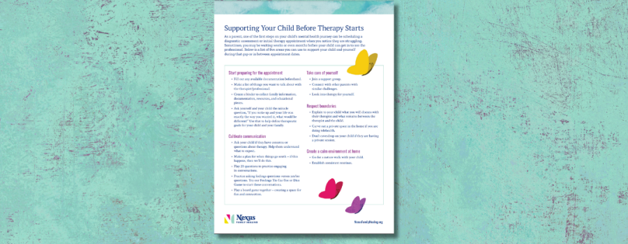 Supporting Your Child Before Therapy Starts