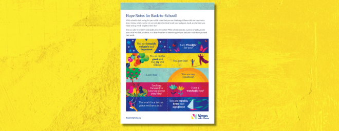 Hope Notes for Back-to-School